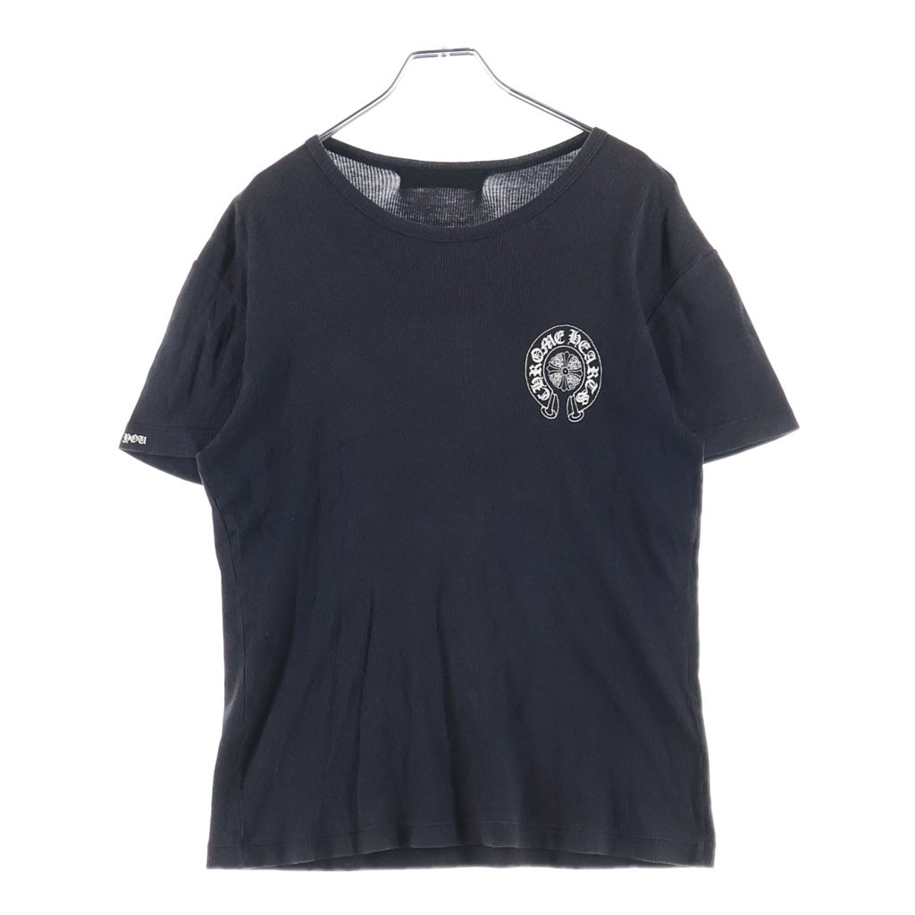CHROME HEARTS(クロムハーツ) Thermal Tee バックセメタリープリント サーマル半袖カットソー ブラック
