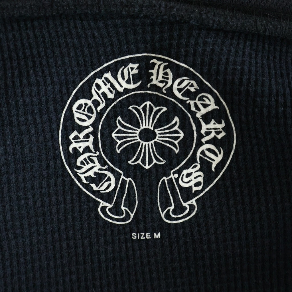 CHROME HEARTS(クロムハーツ) OLD DBL CH ダブルCHクロスプリント ダガージップアップ スウェット パーカー ブラック