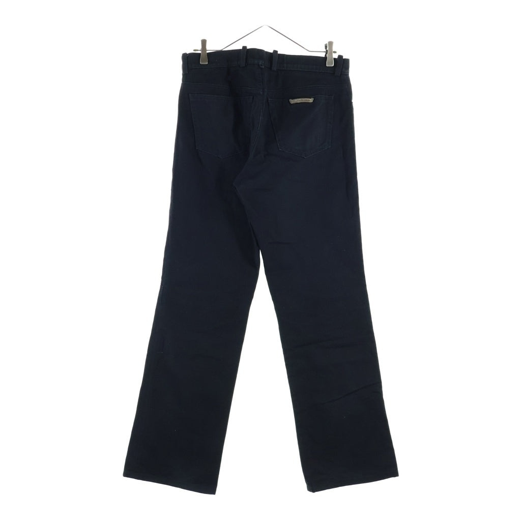 CHROME HEARTS(クロムハーツ) OLD JEANS FLEURKNEE オールド フレアニー クロスボールボタンデニムパンツ ブラック