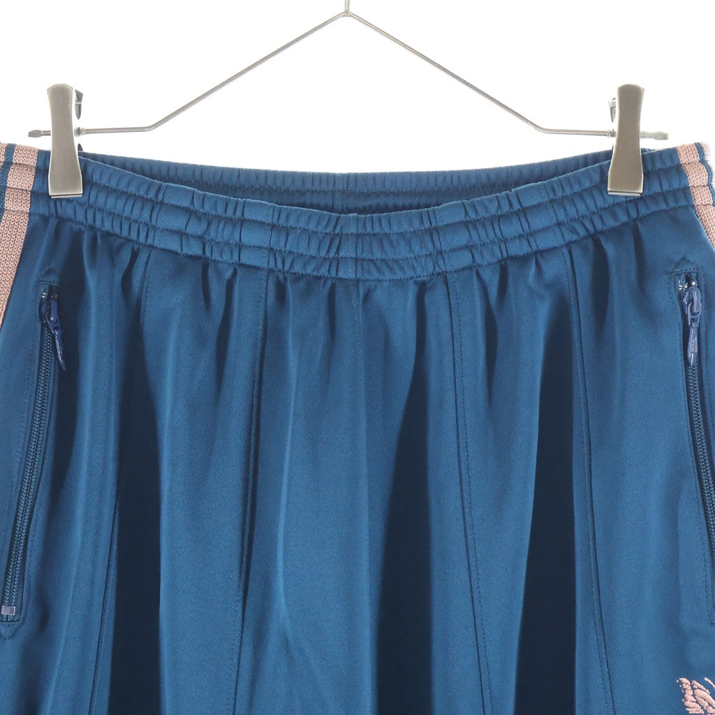 Needles(ニードルス) H.D.TRACK PANT ヒザデルトラックパンツ ワイドパンツ ティールグリーン ブルー/ピンク IN184