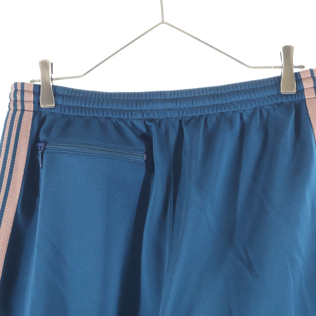 Needles(ニードルス) H.D.TRACK PANT ヒザデルトラックパンツ ワイドパンツ ティールグリーン ブルー/ピンク IN184