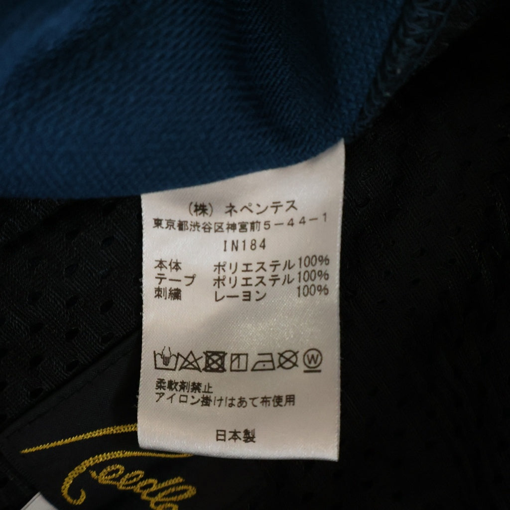 Needles(ニードルス) H.D.TRACK PANT ヒザデルトラックパンツ ワイドパンツ ティールグリーン ブルー/ピンク IN184