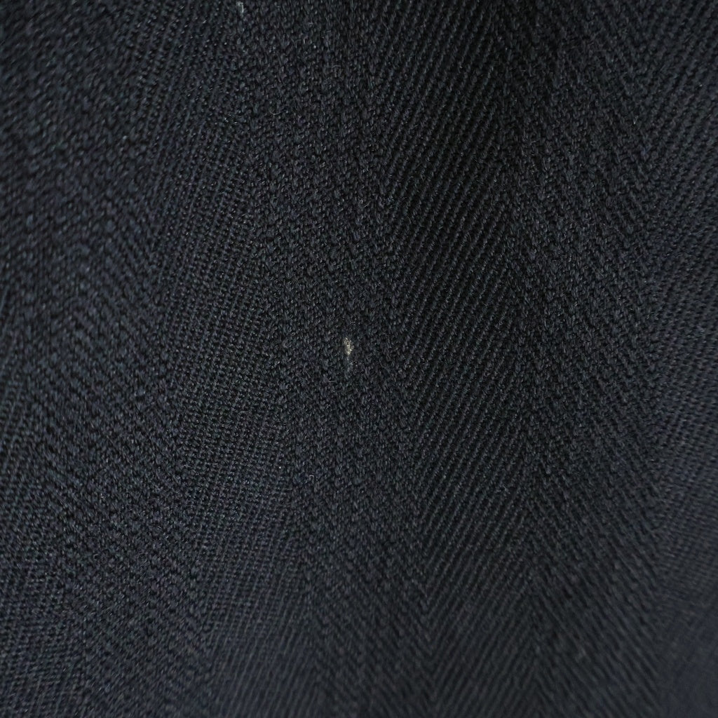 COMME des GARCONS HOMME PLUS(コムデギャルソンオムプリュス) 90s 90AW アーカイブ ヘリンボーンワイドウールスラックスパンツ ブラック PP-05026L AD1990