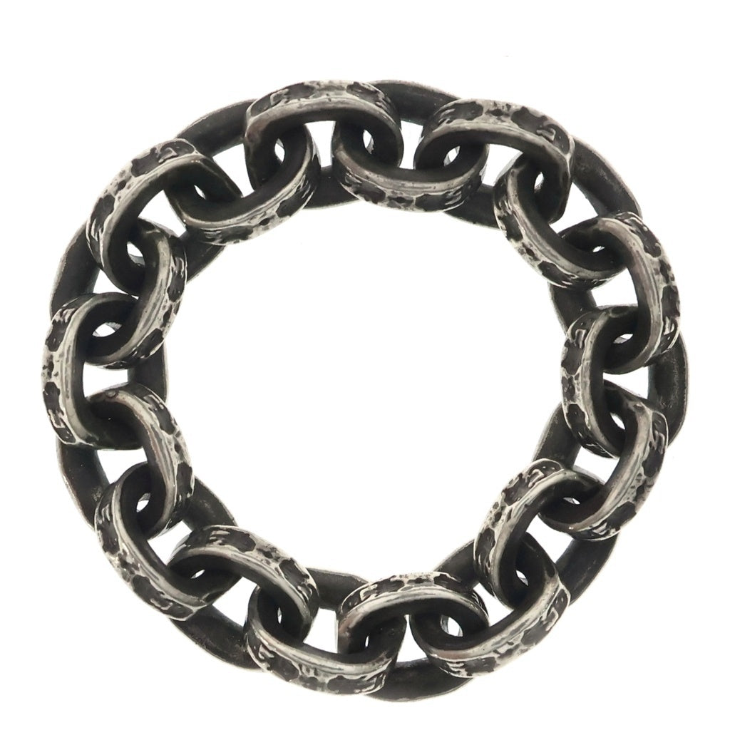 CHROME HEARTS(クロムハーツ) PAPER CHAIN RING ペーパーチェーン リング シルバー