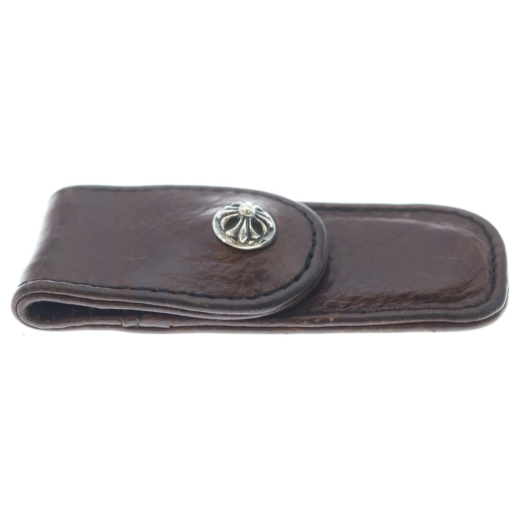 CHROME HEARTS(クロムハーツ) TOOTHPICK CASE レザートゥースピックケース ブラウン