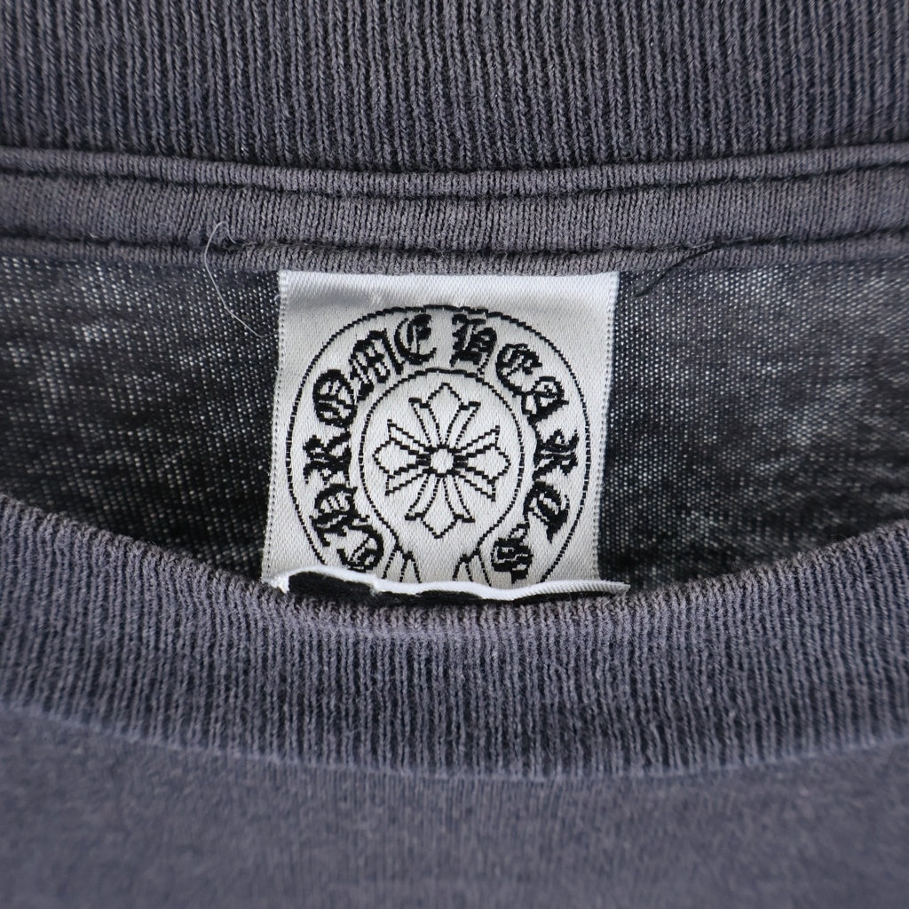 CHROME HEARTS(クロムハーツ) OLD Malibu L/S Tee マリブ限定 バック ロゴプリント 長袖Tシャツ ブラック