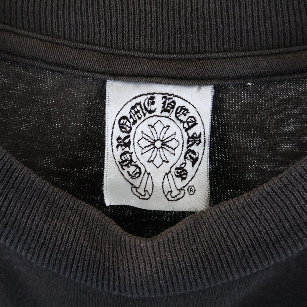 CHROME HEARTS(クロムハーツ) OLD S/S Tee オールド バックセメタリークロスプリント 半袖Tシャツカットソー ブラック/レッド