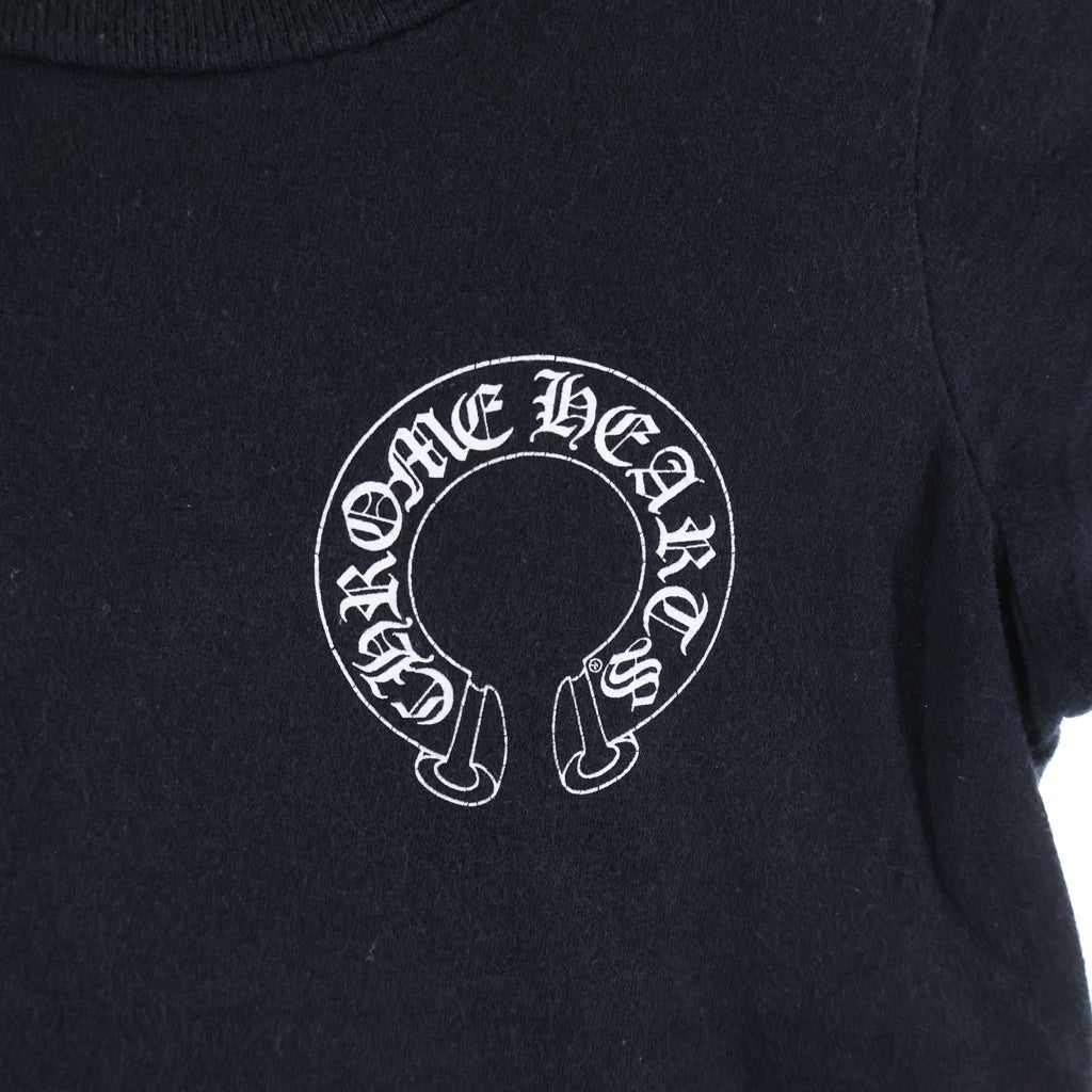CHROME HEARTS(クロムハーツ) OLD S/S Tee CH PULS オールド CHプラス バックプリント 半袖Tシャツ ブラック キッズ