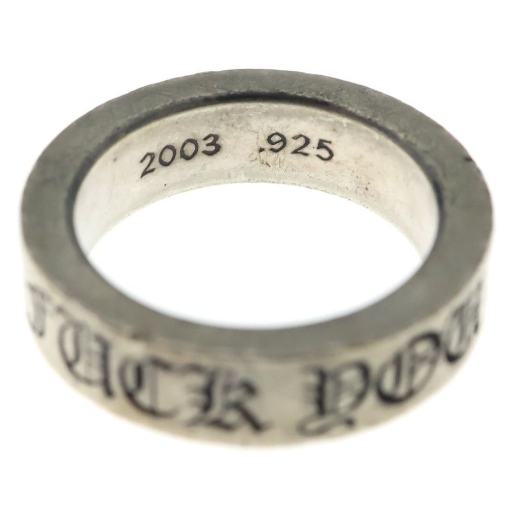 CHROME HEARTS(クロムハーツ) 6mm SPACER FOREVER 6mmスペーサーリング フォーエバーシルバーBCA337