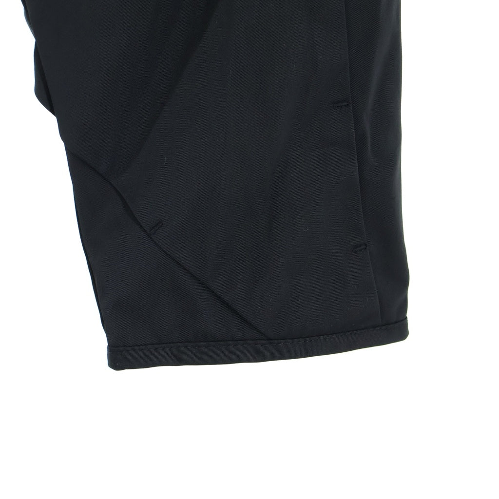 FFFPOSTALSERVICE(トリプルエフポスタルサービス) 26SS Parachute Hooded Wired Jacket パラシュートフーデッドワイヤージャケット FFFPSSS2606 ブラック