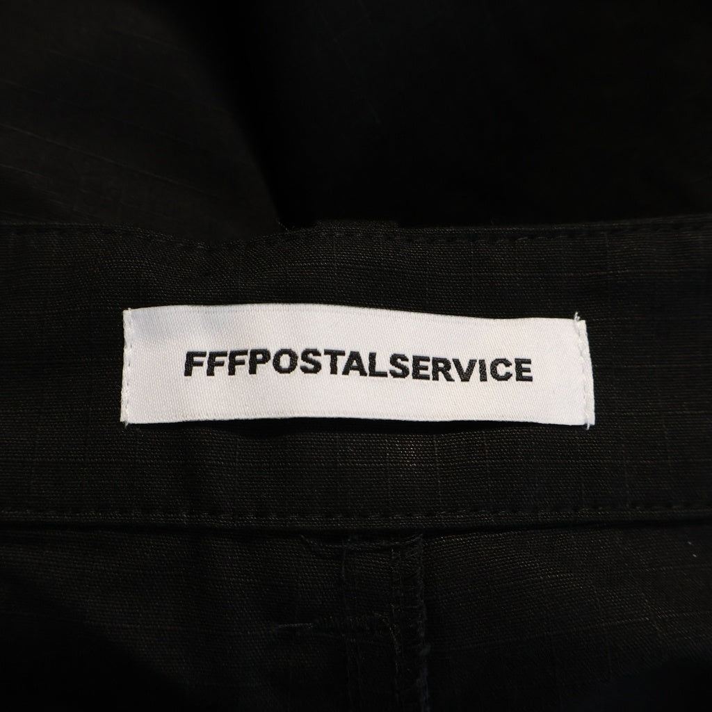 FFFPOSTALSERVICE(トリプルエフポスタルサービス) 26SS Kinarak Wired Trouser ワイヤーエンジニアードワークパンツ FFFPSSS2618 ブラック
