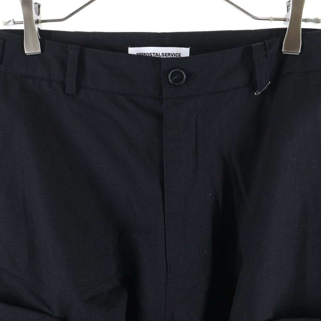FFFPOSTALSERVICE(トリプルエフポスタルサービス) 26SS Engineer Cargo Trousers エンジニアカーゴトラウザーズワイドパンツ FFFPSSS2624 ブラック