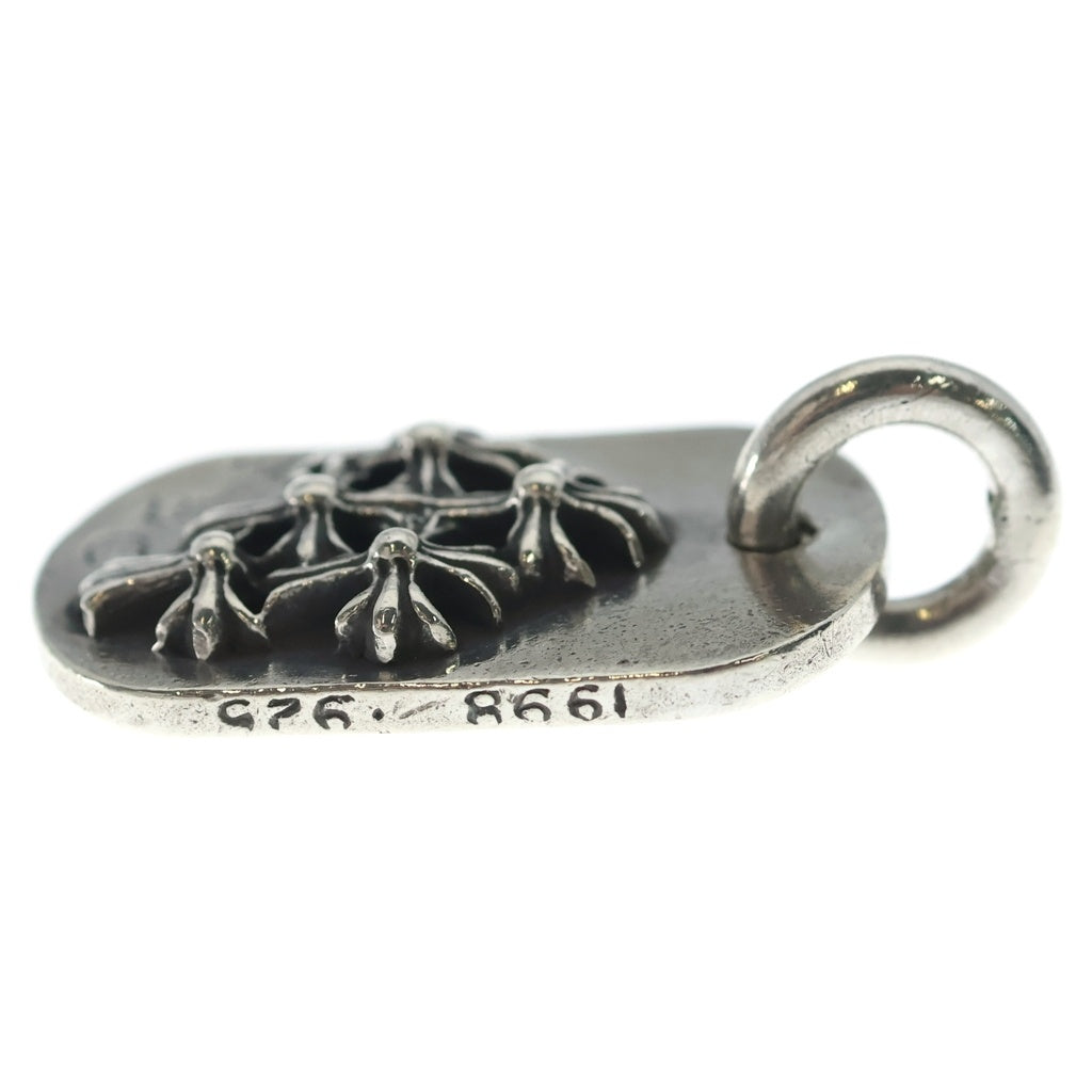 CHROME HEARTS(クロムハーツ) RAISED DOGTAG レイズドドッグタグ チャーム シルバー
