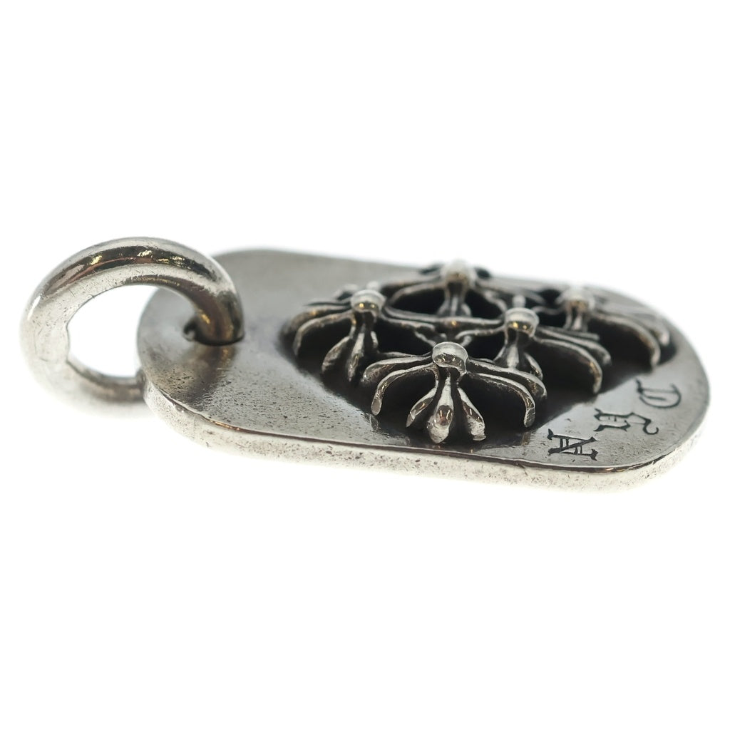 CHROME HEARTS(クロムハーツ) RAISED DOGTAG レイズドドッグタグ チャーム シルバー