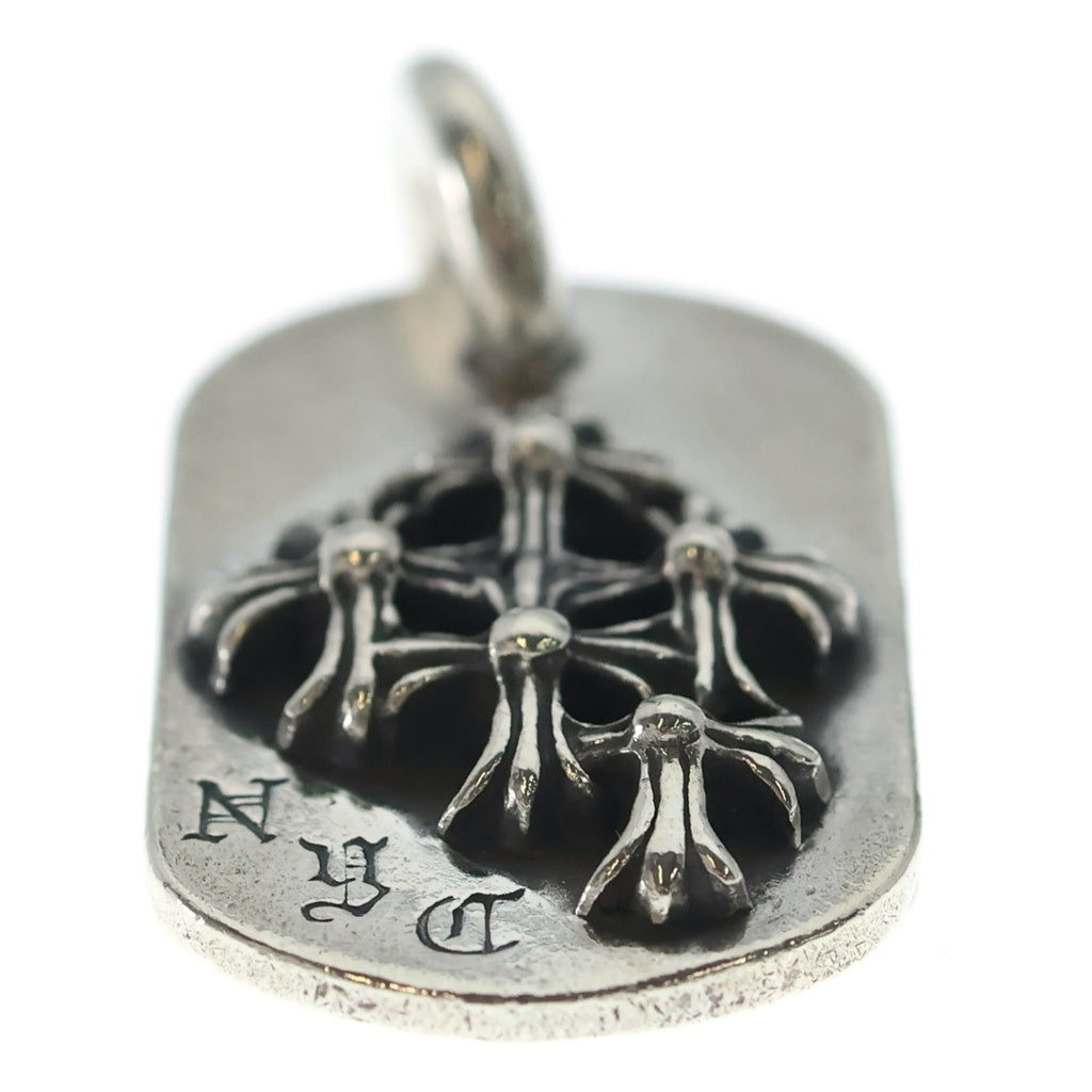 CHROME HEARTS(クロムハーツ) RAISED DOGTAG レイズドドッグタグ チャーム シルバー