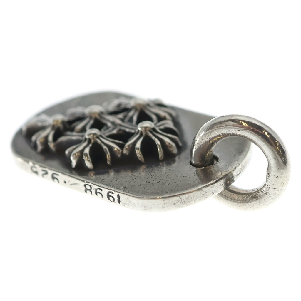 CHROME HEARTS(クロムハーツ) RAISED DOGTAG レイズドドッグタグ チャーム シルバー