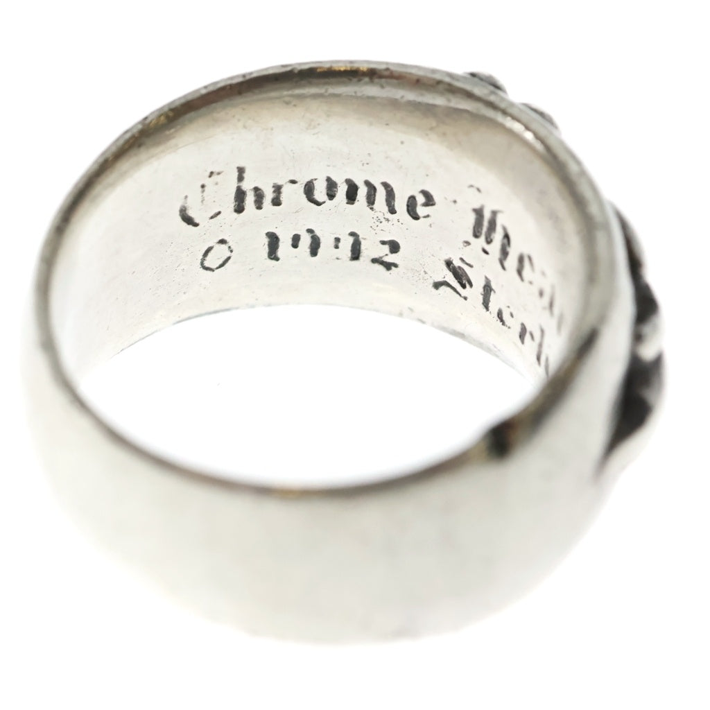 CHROME HEARTS(クロムハーツ) FLRL CRS フローラルクロス リング シルバー BCA346