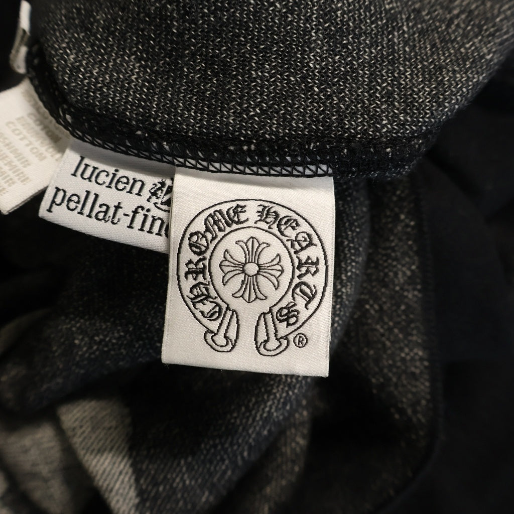CHROME HEARTS(クロムハーツ) ×LUCIEN PELLAT-FINET ルシアンペラフィネ ヴァインダガーカシミヤニットセーター ブラック レディース