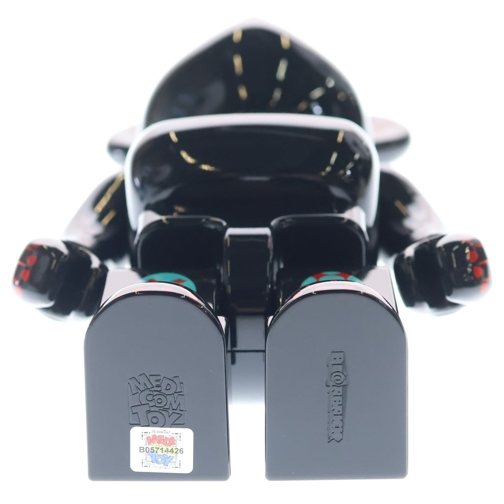 MEDICOM TOY(メディコムトイ) BE@RBRICK 水曜日のダウンタウン 招き猫 400% ベアブリック フィギュア 人形 ブラック