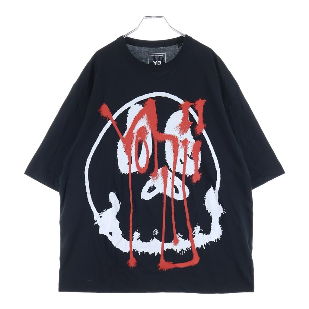 Y-3(ワイスリー) CHITO GRAPHIC 半袖Tシャツ ブラック KR1062