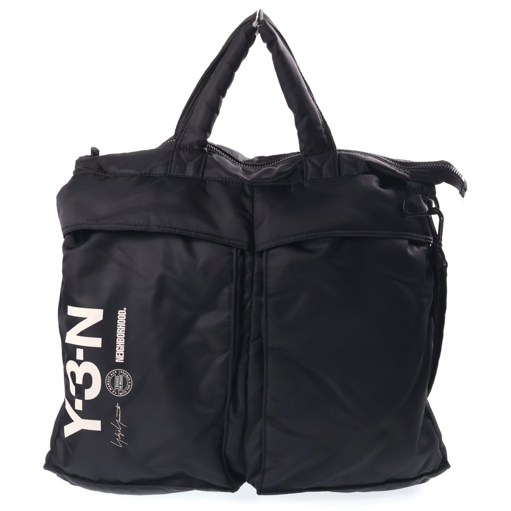 Y-3(ワイスリー) ×NEIGHBORHOOD PADDED BAG パデッドバッグ ブラック JX0054 レディース