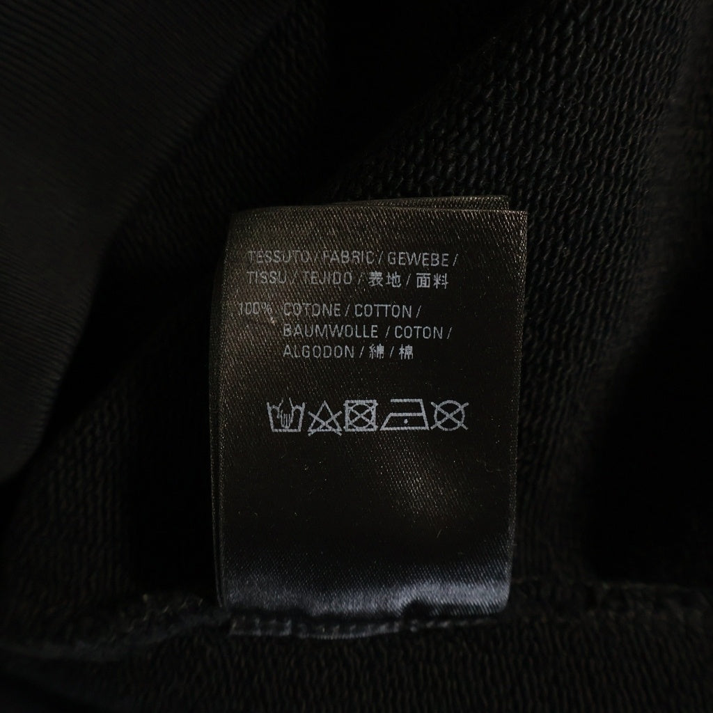 BALENCIAGA(バレンシアガ) 20AW REAL BALENCIAGA HOODED SWEATSHIRT フォトプリントプルオーバーフーディー 620973 TIVA2 ブラック