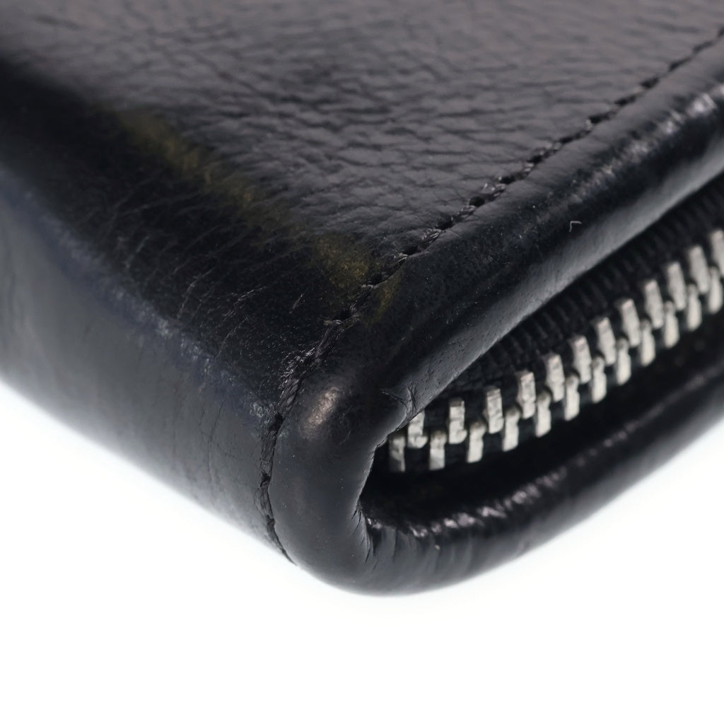 CHROME HEARTS(クロムハーツ) OLD 初期 コノリーレザー ショルダーミニウォレット 革紐付きウォレット 財布 ブラック レディース