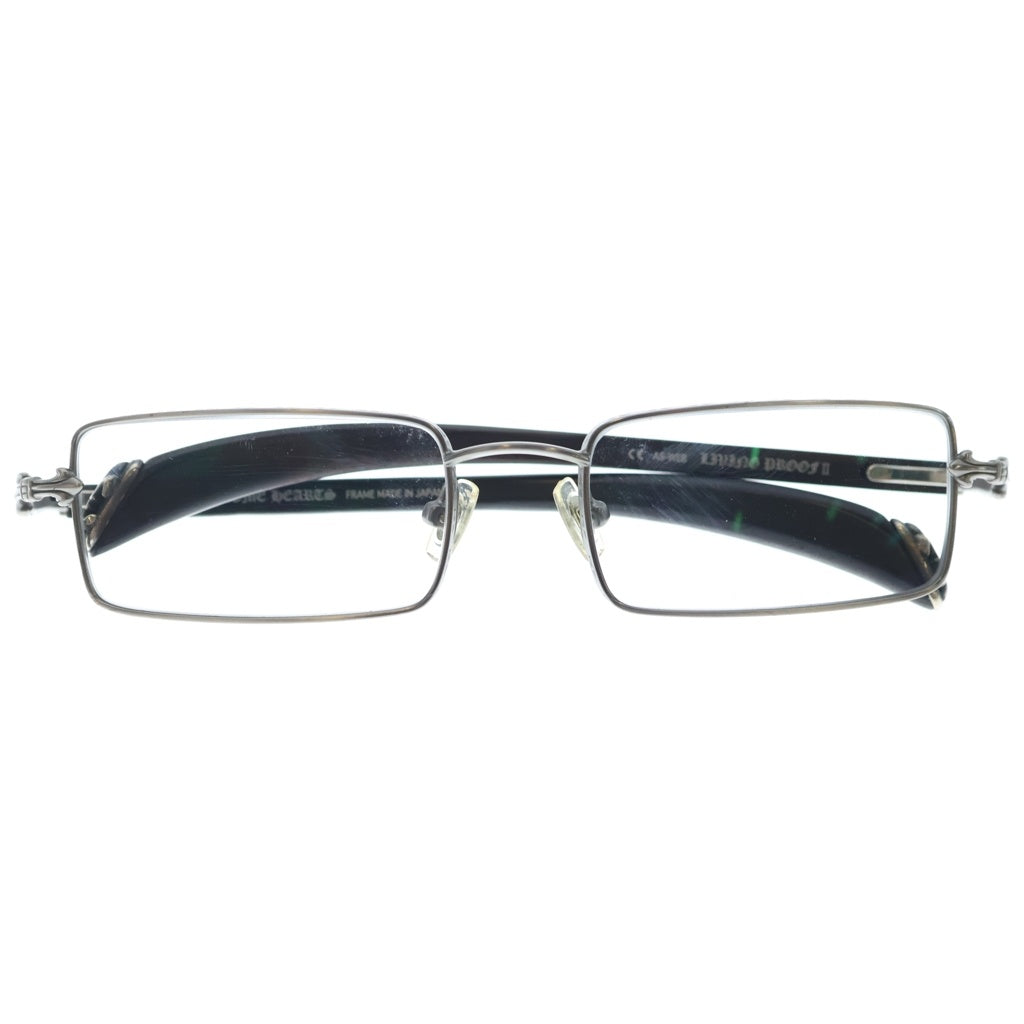 CHROME HEARTS(クロムハーツ) LIVING PROOF II ウッドフレーム サングラス ブラウン