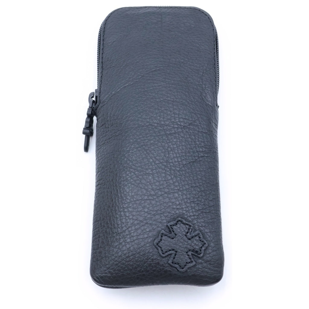 CHROME HEARTS(クロムハーツ) CHIRP クリアレンズスクエアサングラス 眼鏡 アイウェア クリア/ゴールド