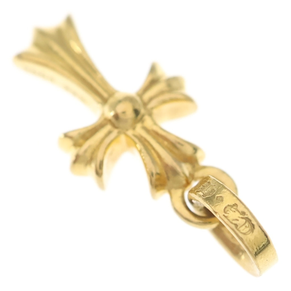 CHROME HEARTS(クロムハーツ) 22K CRS BBYFAT P/DIA ベイビーファットクロス PAVEダイヤ ペンダントトップ ゴールド BCA035