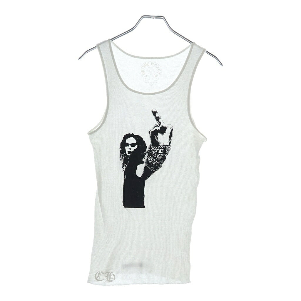 CHROME HEARTS(クロムハーツ) RIB TANK リチャードスターク リブタンクトップ ノースリーブシャツ ホワイト