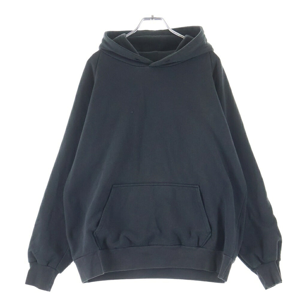CHROME HEARTS(クロムハーツ) OLD HORSESHOE HOODIE オールド ホースシュープリント 裏地サーマル プルオーバーパーカー ブラック