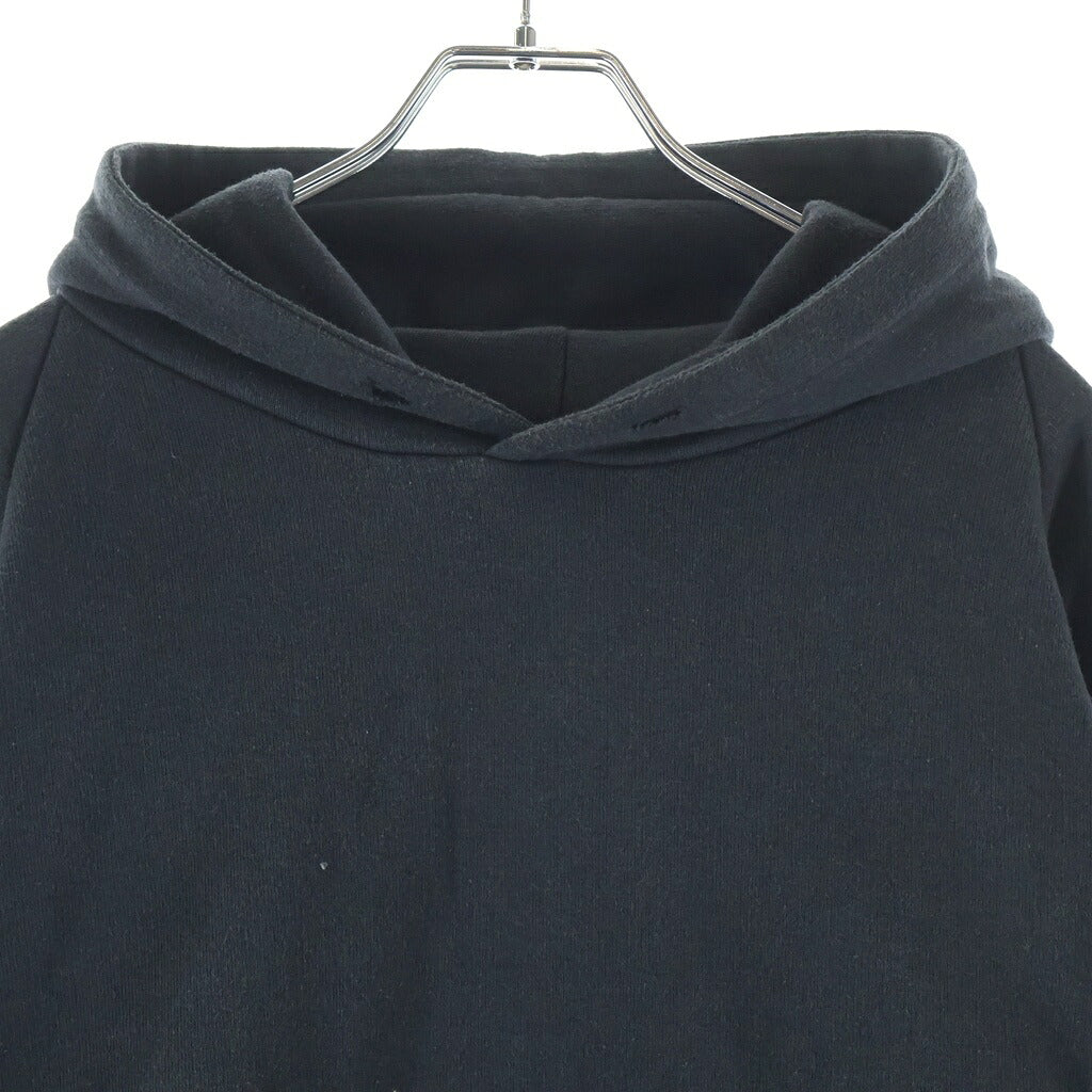 CHROME HEARTS(クロムハーツ) OLD HORSESHOE HOODIE オールド ホースシュープリント 裏地サーマル プルオーバーパーカー ブラック