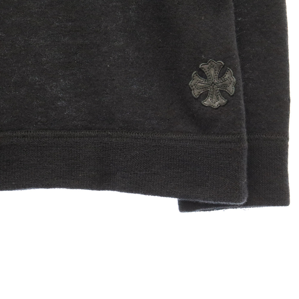 CHROME HEARTS(クロムハーツ) CHプラスパッチカシミヤニット クルーネック長袖セーター