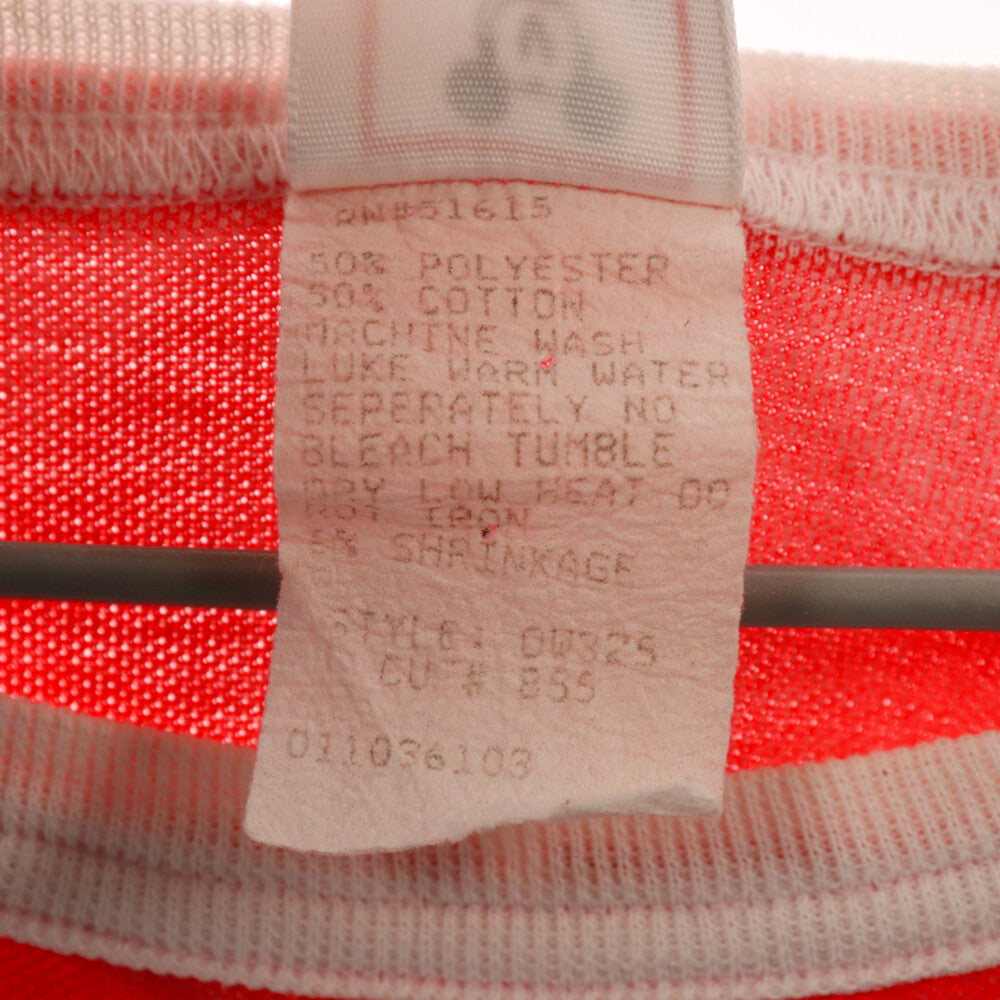 VINTAGE(ヴィンテージ) 90s VINTAGE MICKEY ミッキー フットボール 3Dプリント 半袖Tシャツ オーバーサイズ 半袖カットソー VINTAGE