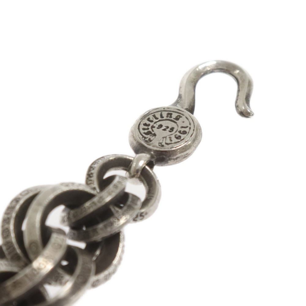 CHROME HEARTS(クロムハーツ) 2 DOUBLE B RING ダブルBリング シルバーブレスレット