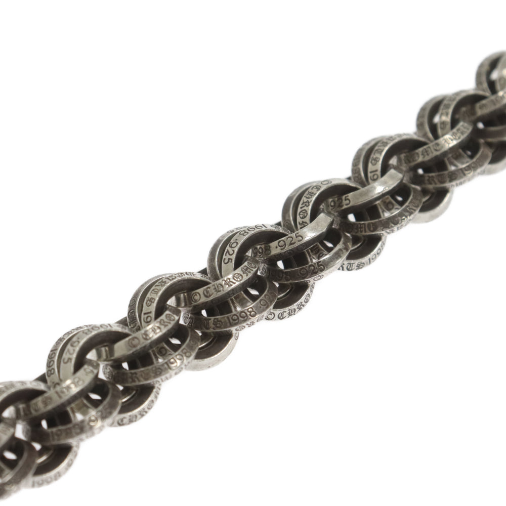 CHROME HEARTS(クロムハーツ) 2 DOUBLE B RING ダブルBリング シルバーブレスレット