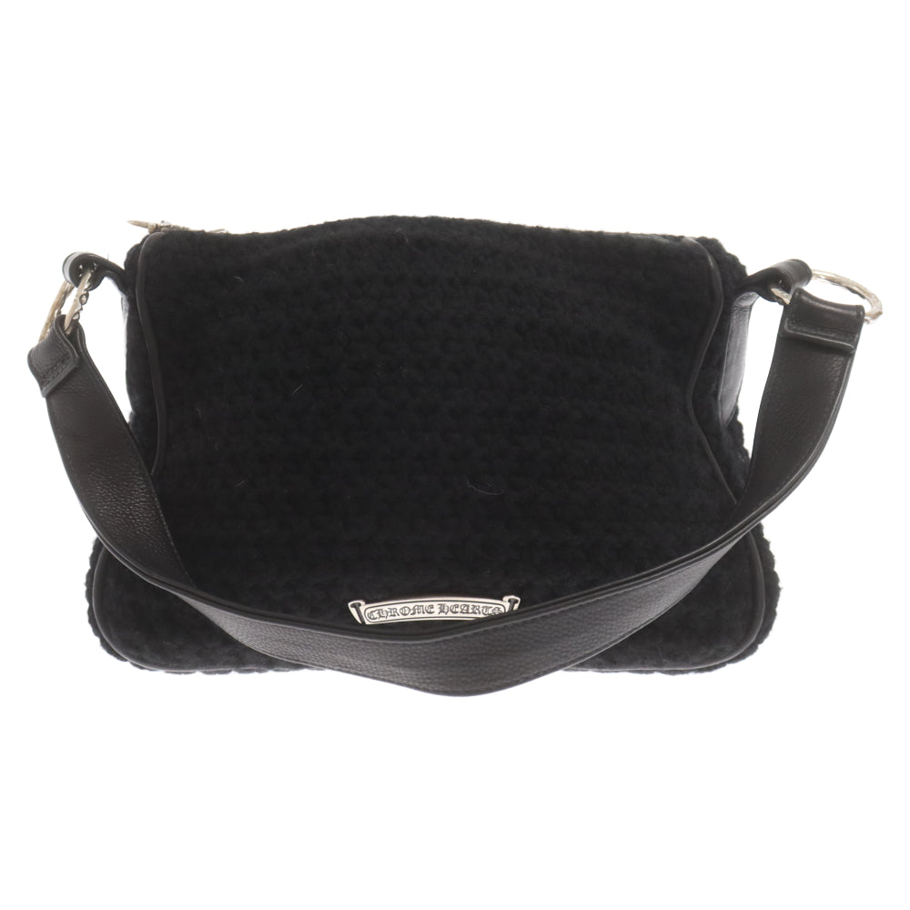 CHROME HEARTS(クロムハーツ) CHICKEN NUGGET SM チキンナゲット ラージダガーレザーショルダーバッグ