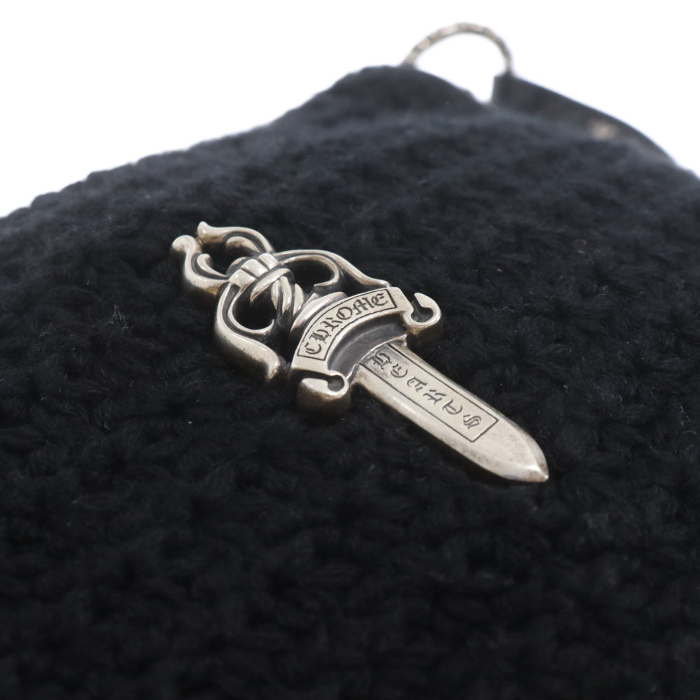 CHROME HEARTS(クロムハーツ) CHICKEN NUGGET SM チキンナゲット ラージダガーレザーショルダーバッグ