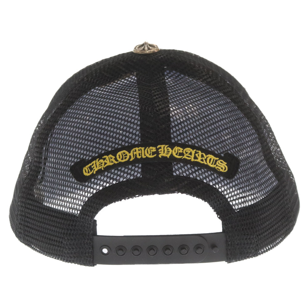 CHROME HEARTS(クロムハーツ) ROUND PATCH トラッカーキャップ ブラック/カーキ