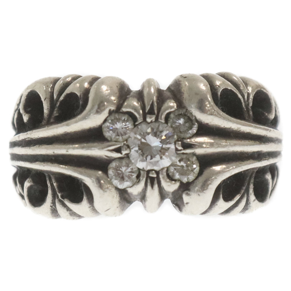 CHROME HEARTS(クロムハーツ) K&T 5PT DIA 5ポイントダイヤ シルバーリング シルバー