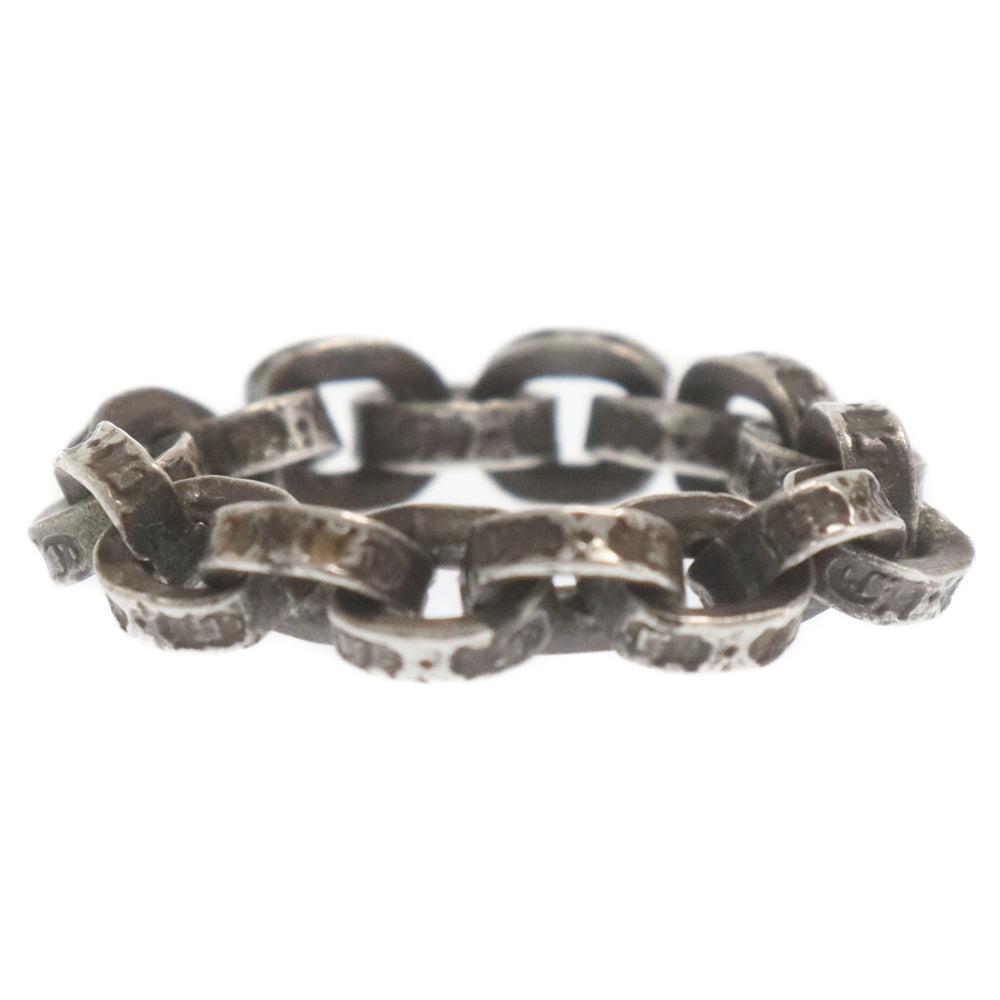 CHROME HEARTS(クロムハーツ) PAPER CHAIN RING ペーパーチェーン シルバーリング シルバー 9号