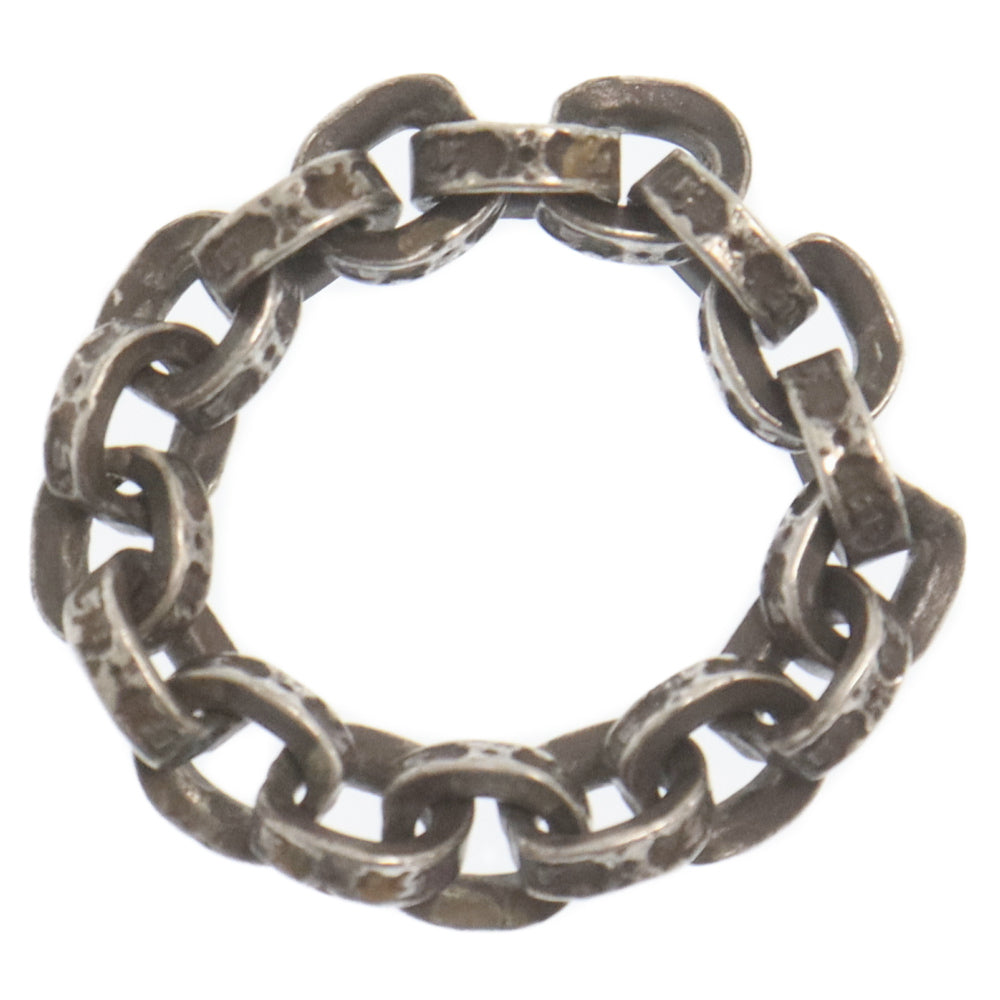 CHROME HEARTS(クロムハーツ) PAPER CHAIN RING ペーパーチェーン シルバーリング シルバー 9号