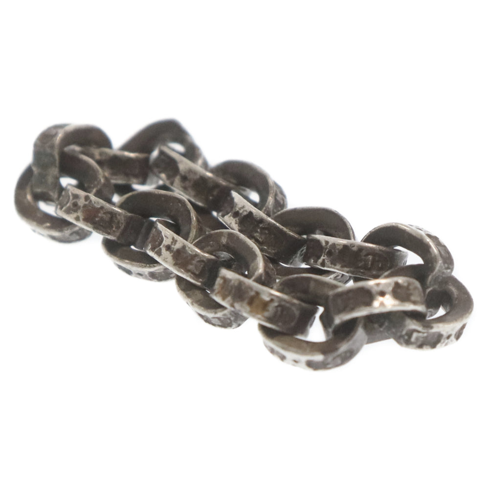 CHROME HEARTS(クロムハーツ) PAPER CHAIN RING ペーパーチェーン シルバーリング シルバー 9号