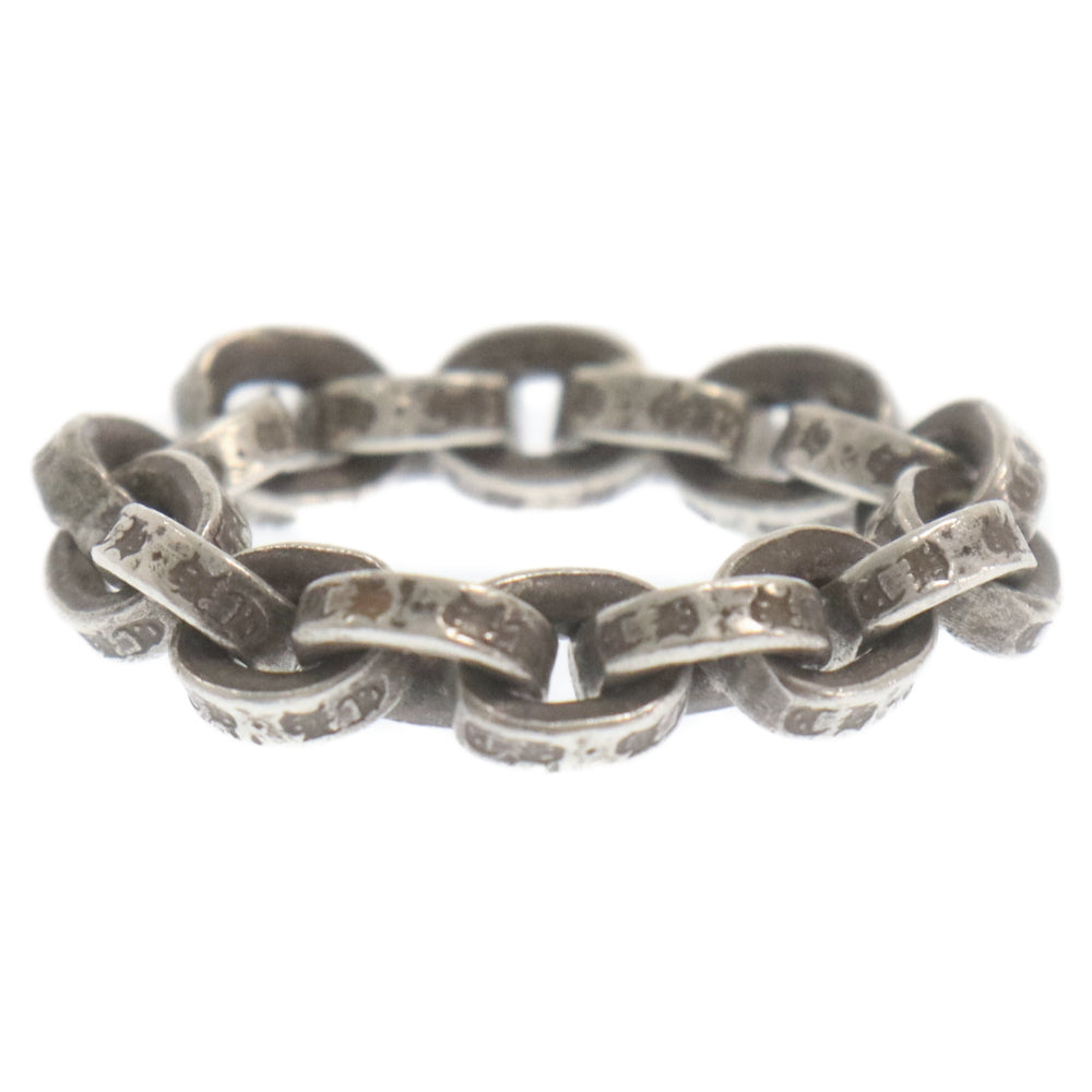 CHROME HEARTS(クロムハーツ) PAPER CHAIN RING ペーパーチェーン シルバーリング シルバー 9号