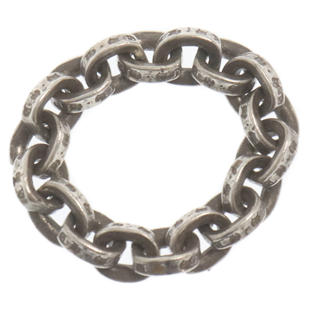 CHROME HEARTS(クロムハーツ) PAPER CHAIN RING ペーパーチェーン シルバーリング シルバー 9号