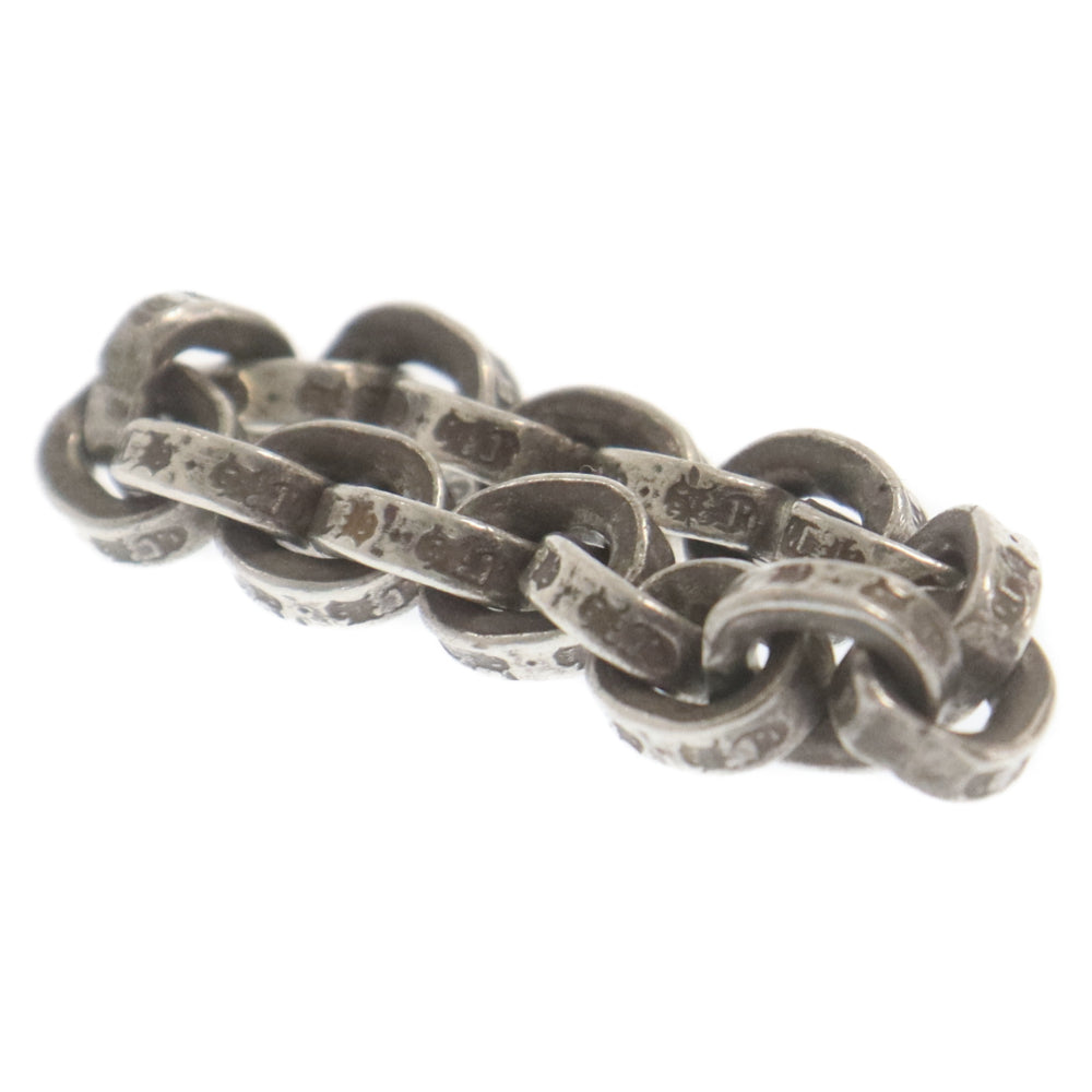 CHROME HEARTS(クロムハーツ) PAPER CHAIN RING ペーパーチェーン シルバーリング シルバー 9号