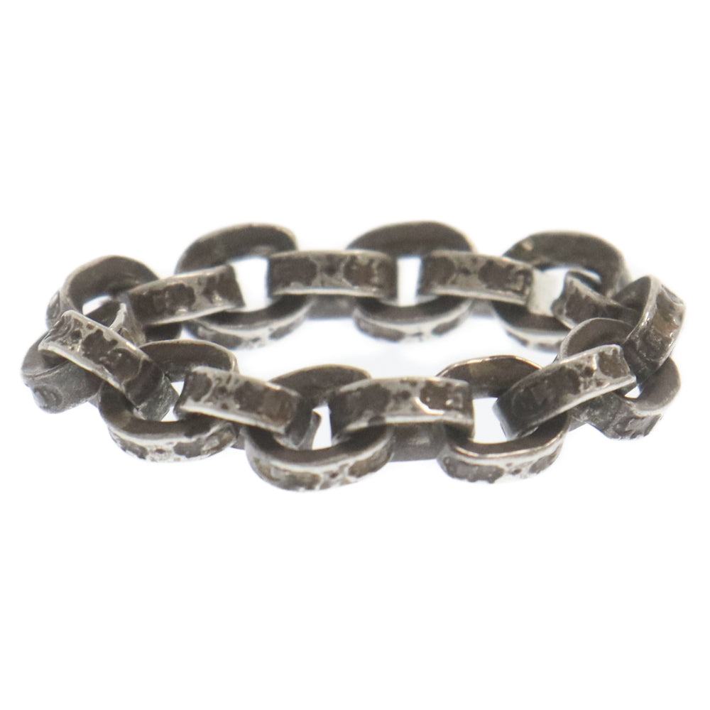 CHROME HEARTS(クロムハーツ) PAPER CHAIN RING ペーパーチェーン シルバーリング シルバー 8号
