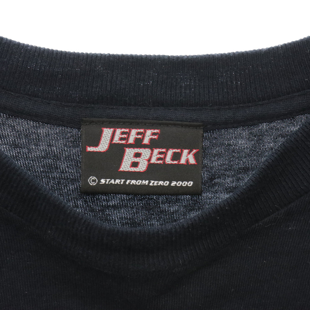 VINTAGE(ヴィンテージ) 00s VINTAGE Jeff Beck Wired Tour 2000 半袖Tシャツ ブラック