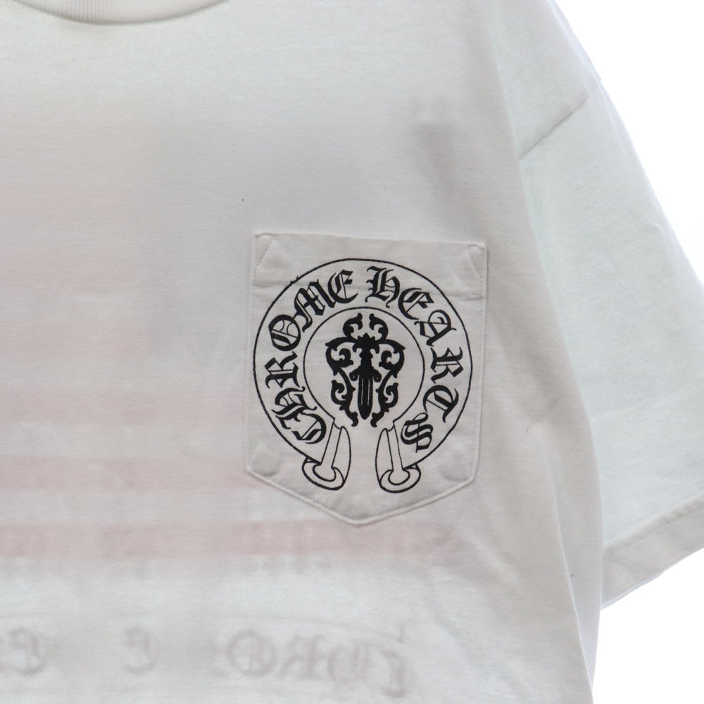 CHROME HEARTS(クロムハーツ) Old American Flag Tee クロムハーツ オールドアメリカンフラッグTシャツ 半袖カットソー ホワイト